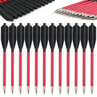 6 5  Aluminum Arrows Bolts 6mm For 50   80 Pounds Pistol Crossbow Target Archery