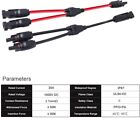 Solar Panel Y Branch Cable Connection Waterproof Adapter Connector Extension Us
