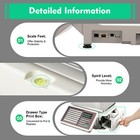 66lbs Digital Weight Meat Food Computing Retail Price Scale Retail W  Td Printer