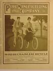 1904 Pope Manufacturing Company Two-speed Gear Chainless Bicycle  Print Ad