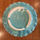 Mccoy Pottery Ocean Wave Bowl Turquoise Ceramic