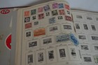 Vintage Stamp Collection Album   Mixed Loose Stamps 1950s-1960s Lot