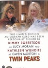 2019 Twin Peaks Archives Dual Autograph Kimmy Robertson   Kathleen Wilhoite