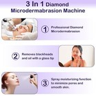 Kendal  3 In 1 Diamond Dermabrasion Machine Microdermabrasion Facial Equipment