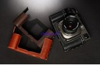 1pc Handmade Genuine Leather Half Case For Mamiya 7ii 7 6 6mf Camera Retro Cover