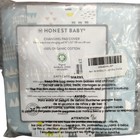 New Honest Baby Organic Cotton Changing Pad Cover Light Blue Geometric Print