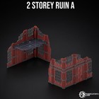 Wh40k 11th Ed Foldable Industrial Terrain Half full 19 38pcs Unpainted