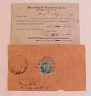 Burma Cover card 1913 1908 To Burma Forwarded From Alipur