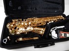Yamaha Yas-480 Gold Alto Saxophone With Case And Accessories