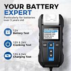     car Battery Tester Charging Test Load Test With Built-in Printer Topdon Bt300p