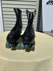 Roller Derby Elite Pro Octane Roller Skates Black Quad High Top Womens 9-9 5 