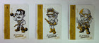 2018 Cryptozoic Dc Bombshells 2 Production Sketch Complete Set Of 9