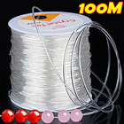 100m Strong Elastic Crystal Beading Cord 1mm For Diy Jewelry Making