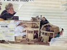 Dakin   s Miniatures Wooden Play Horse Barn stable Breyer Stable Farm And Corral