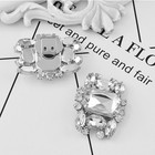 Glitter Rhinestone Shoe Clip Decoration  Wedding Bridal