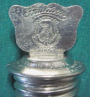 Vintage  antique Metal Faultless Water Bottle Screw In Stopper