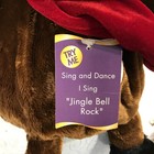 Dan Dee Christmas Reindeer Animated Plush Jingle Bells Musical Stuffed Animal
