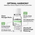 Lanbena Facial Anti Acnes Cream For Skin With 18  Zinc Oxide 2  Salicylic Acid R