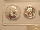 1962 Us Mint Silver Proof Set  5 Coins  Acrylic Holder