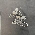 Figs X Disney Mickey Mouse Embroidered Blk Joggers Scrub Small Pants