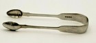 Antique Classic English Sterling Silver Sugar Tongs Made In 1841    820 