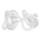 Evenflo Feeding Balance   Stage 1 Cylindrical Silicone Pacifier - 0 Months  6ct