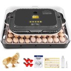 56 70 Eggs Digital Incubator Automatic Egg Turning Humidity Chicken Duck Quail