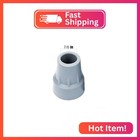 Hauscher Crutch Tips 2 Pcs  Replacement Medical Drive Cane Tips  7 8 Inch  grey 
