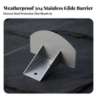 25 Pieces Metal Roof Snow Guard Heavy-duty Hardware Strong For Homes  Garages