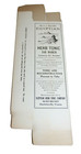 Antique Dr G L Millers Egyptian Herb Tonic For Women Charlottesville Va Flat Box