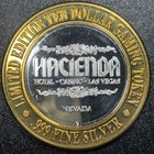 Las Vegas Hacienda Silver Casino Gaming Token Strike 0 999 Horse Riding