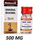 Baidyanath Swarna swarn Bhasma Gold Bhasam 500mg