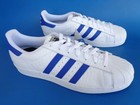 Deadstock 2017 Adidas Originals Superstar White Blue Bz0197 Without Box Men Us11