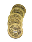Feng Shui Lucky Money Coins Emperor Fortune Wealth 24mm Chinese Dynasty X 5
