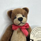 Ganz Cottage Collectibles Teddy Bear Miniature Tyler Plush Bag Coa Holstad 3 1 2