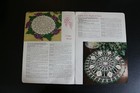 Vtg Puritan Crochet Pattern Book 1953 50s Bedspread  Tablecloth Grape Doily -e- 
