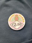 Trump Plaza  2 50 Atlantic City Nj Casino Chip - Ceramic Satin Finish 1986-2014