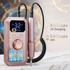 Electric Nail Drill File Acrylic Art File Manicure Pedicure Portable Machine Kit