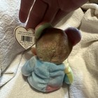 Ty Beanie Babies Peace Bear Rainbow Tie-dye Plush Beanbag W  Hang Tag 1997