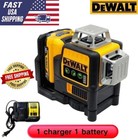 Dewalt Dw089lg 12v Green Line 3 X 360 Laser Level Laser Battery   Charger Usa