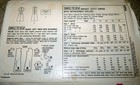 lovely Vtg 1960s Dress Sewing Pattern 18 38