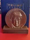 Rare Authentic President Donald J  Trump Vip Bronze 2017 Inaugural Maga Medal 