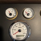 Motor Meter Racing W Pro Series 6 Gauge Set - 85mm 3-3 8  Gps Speedometer   T   