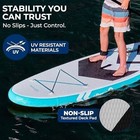 Serenelife 7 9  Kids Inflatable Sup Paddle Board W  Pump  Paddle   Bag