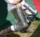 Medieval Full Leg Guard Armor Knight Late Gothic Warrior Wearable Greaves Armor