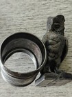 Victorian Thick Silver Plate Napkin Ring Pair 