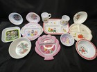 Vintage Lot Of 13 Melamine Children s Plates  Bowls And Cups - Disney  Star Wars