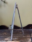 Vintage Aluminum Decorative Display Stands Easel Folding 9  Tall