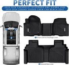 Oedro Floor Mats For 2020-2025 Silverado   Sierra 1500 2500hd 3500hd Full Set