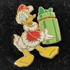 Vtg Disney Santa Donald Duck Trading Pin Ltd Edition 1 5   x1    W Present Nwot